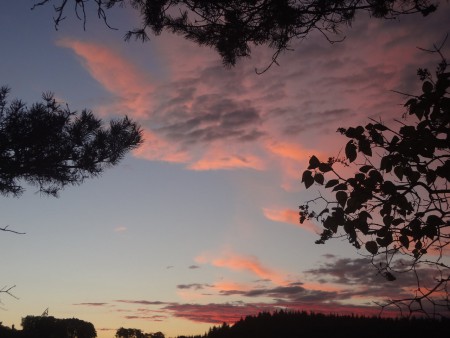 Abendstimmung über Liebenau